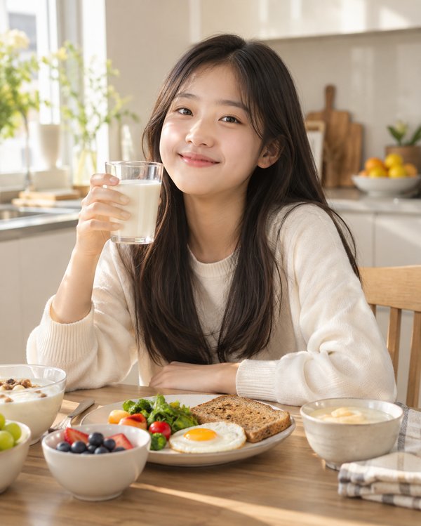 건강이 약해 성장에 영향받는 아이